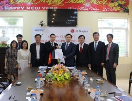 KCN Tràng Duệ đón thêm dự án 1,5 tỷ USD từ LG Display Hàn Quốc