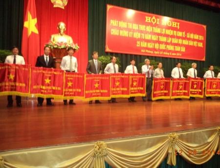 Sai Gon – Hai Phong Industrial Park Corporation received Excellent Emulation Flag of the Government